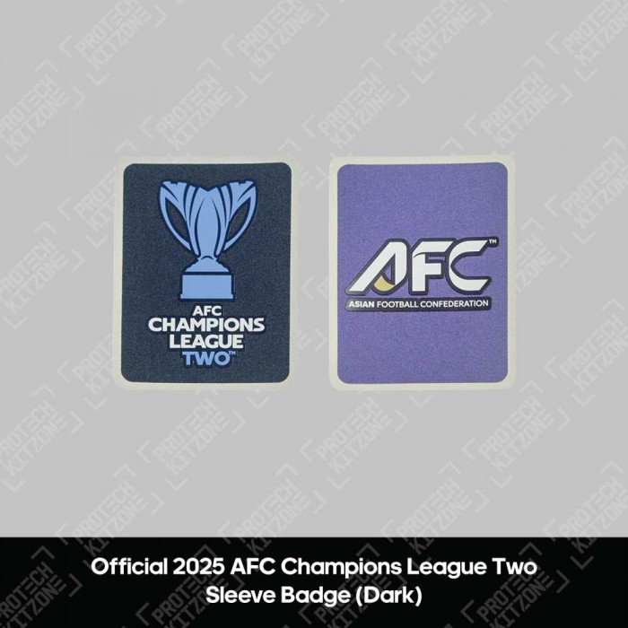AFC 2025/26 Champions League TWO Badge - Dark
