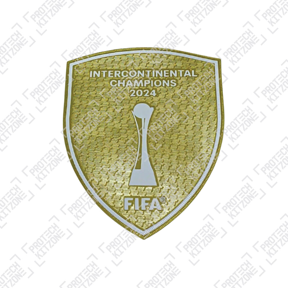 OFFICIAL FIFA Intercontinental Champions 2024 Badge - For Real Madrid CF OFFICIAL FIFA Intercontinental Champions 2024 Badge - For Real Madrid CF
