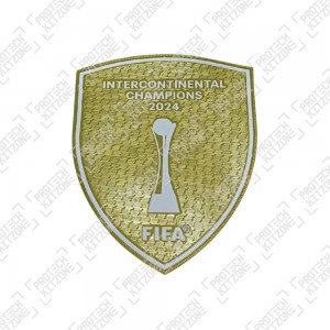 OFFICIAL FIFA Intercontinental Champions 2024 Badge - For Real Madrid CF