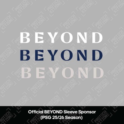 Official BEYOND Sleeve Sponsor (For PSG 2025-26 Shirt) - Player Size