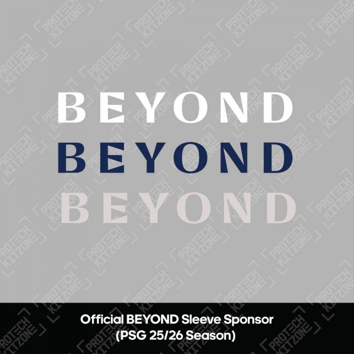 Official BEYOND Sleeve Sponsor (For PSG 2025-26 Shirt) - Player Size