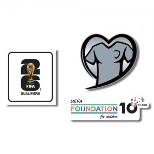 Official 2026 World Cup Qualifiers Sleeve Badge Set - For European Teams