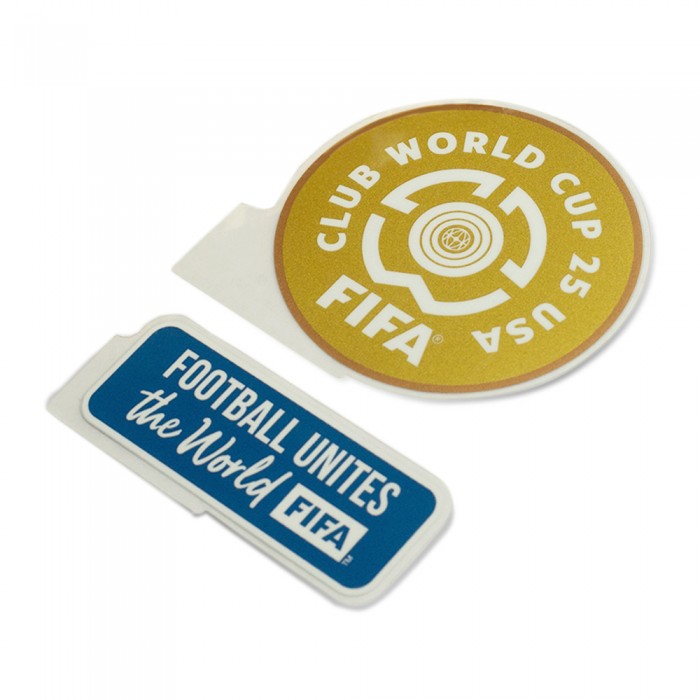 [Player Edition] Official FIFA CWC USA 2025 + Football Unites The World (Blue) Badges