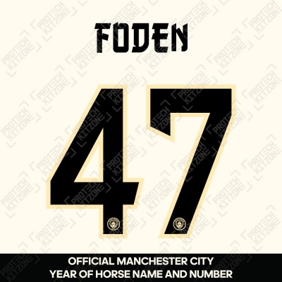 Foden 47 (Official Manchester City Year of Horse Name and Numbering)