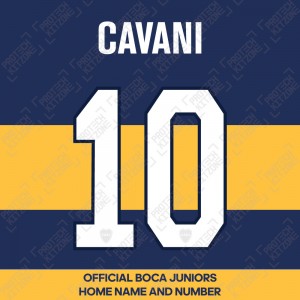 Cavani 10 (Official CABJ 2025/26 Home Name and Numbering)