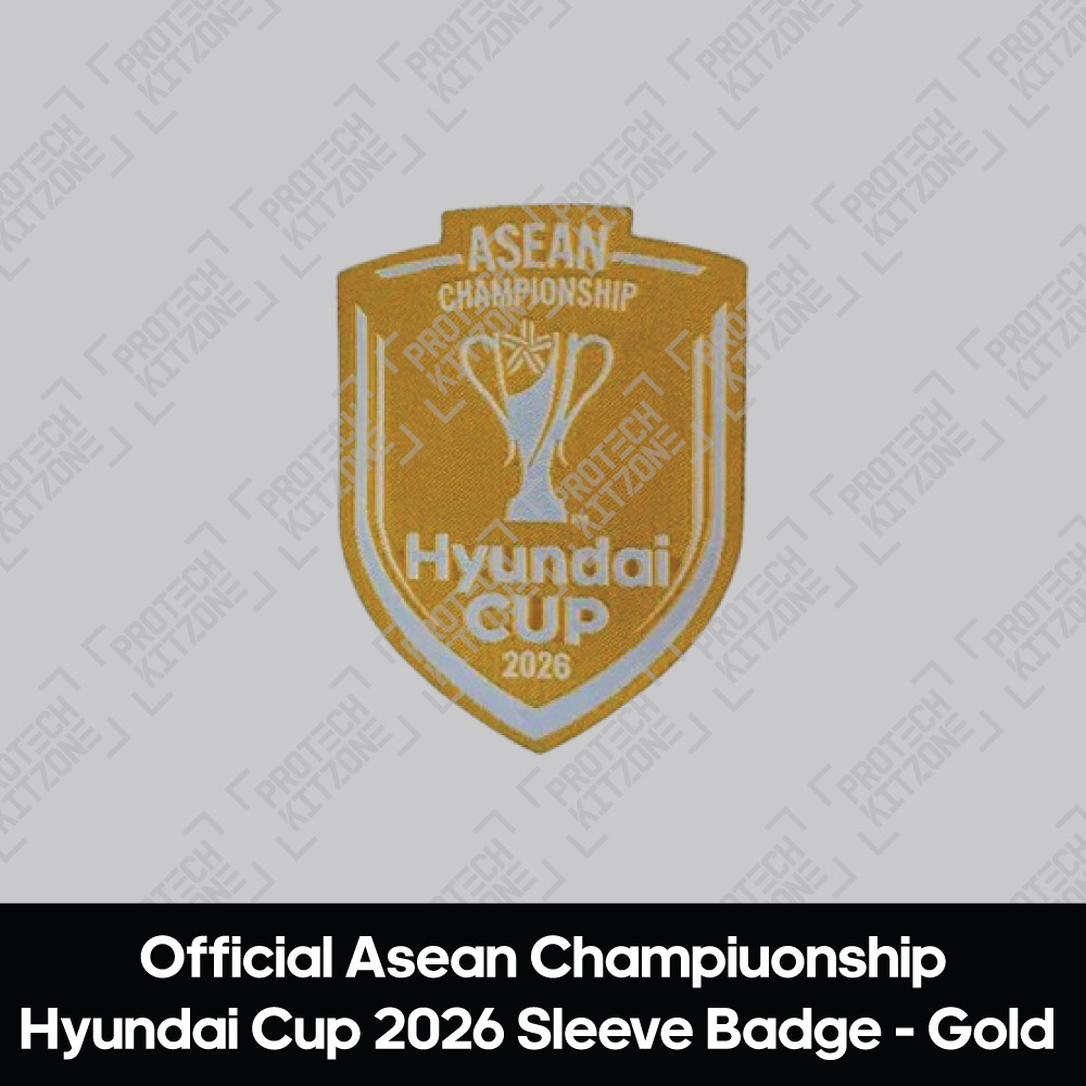 Asean Championship Hyundai Cup 2026 Badge - Gold Asean Championship Hyundai Cup 2026 Badge - Gold
