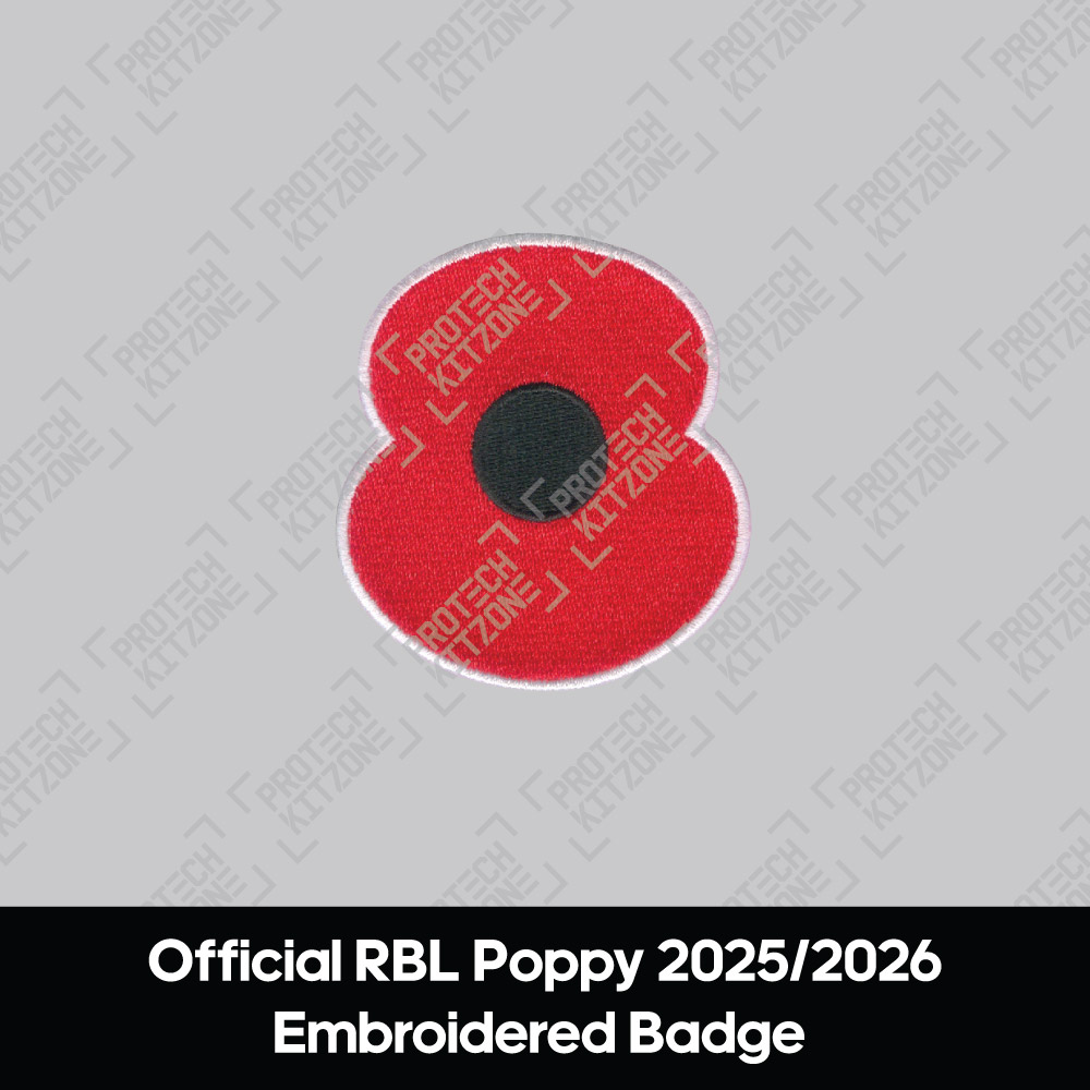 Official 2025/27 Royal British Legion Poppy Patch Official 2025/27 Royal British Legion Poppy Patch