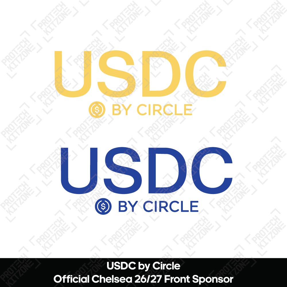 USDC by Circle - Official Chelsea 2026/27 Shirt Front Sponsor
