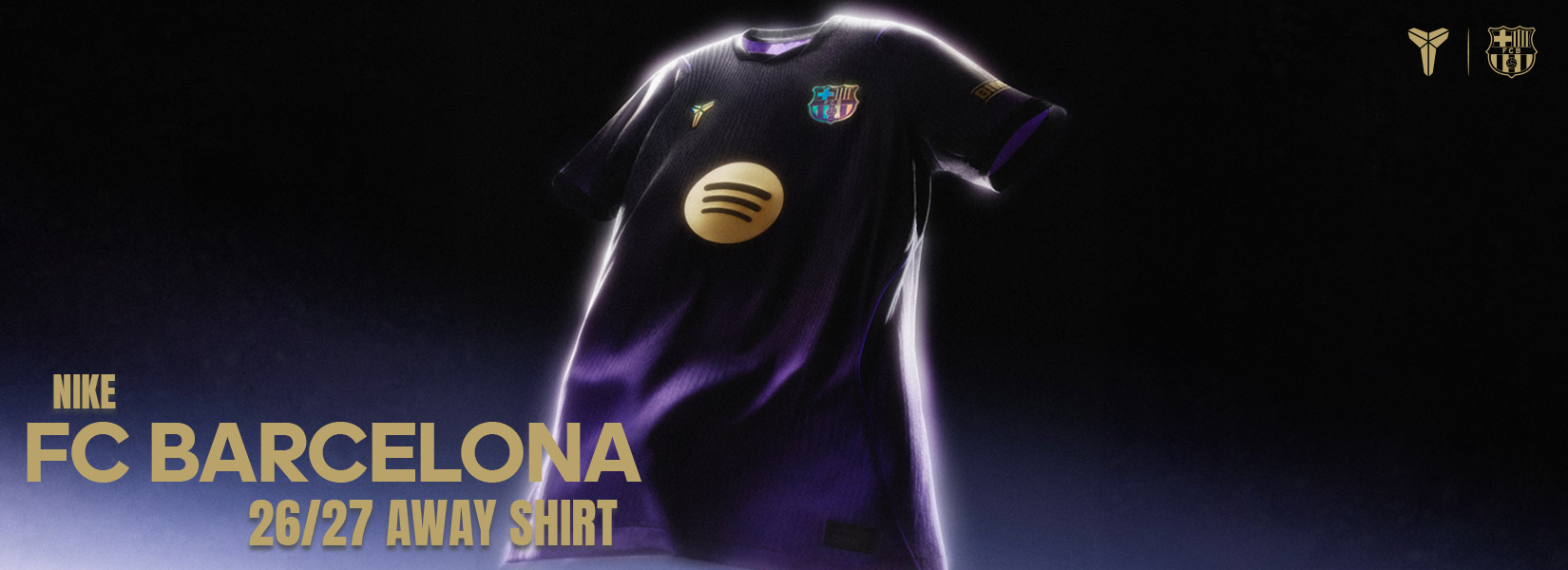 Kobe x FC Barcelona Authentic Away Shirt — Protech Kit Zone