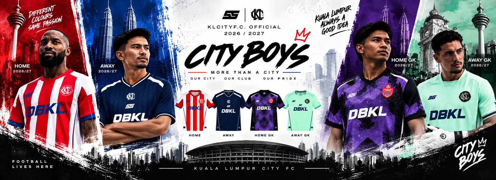 Kuala Lumpur City FC Shirt — Protech Kit Zone