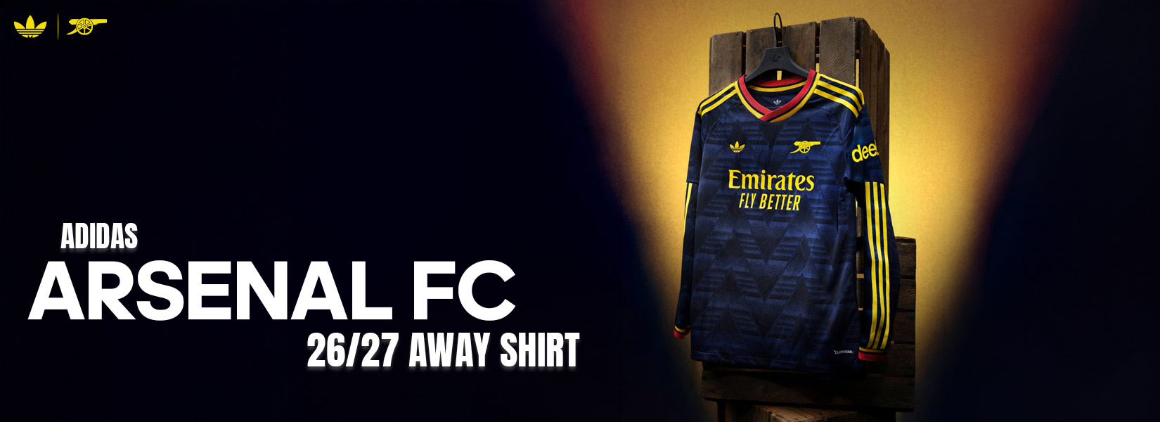 Arsenal 2627 Away Shirt — Protech Kit Zone