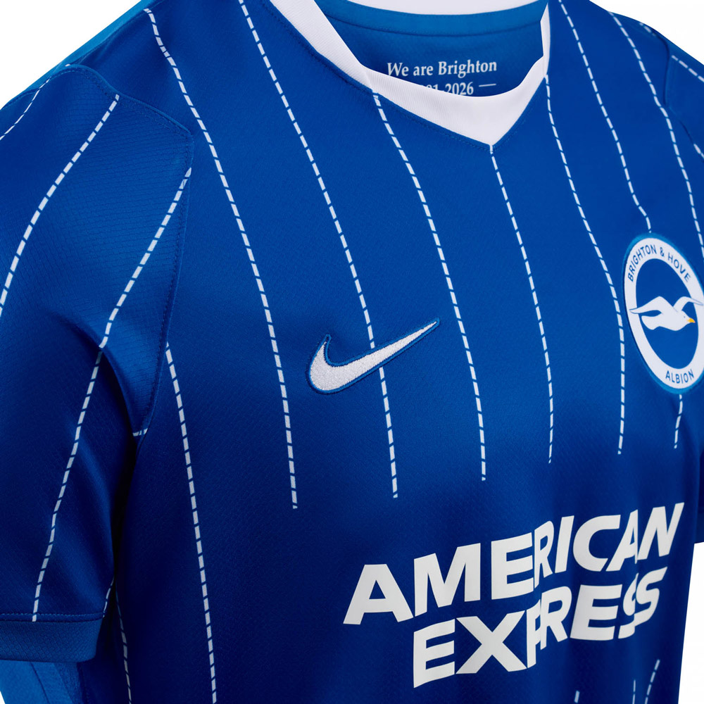 Brighton & Hove Albion F.C. 26/27 Home Shirt Brighton & Hove Albion F.C. 26/27 Home Shirt