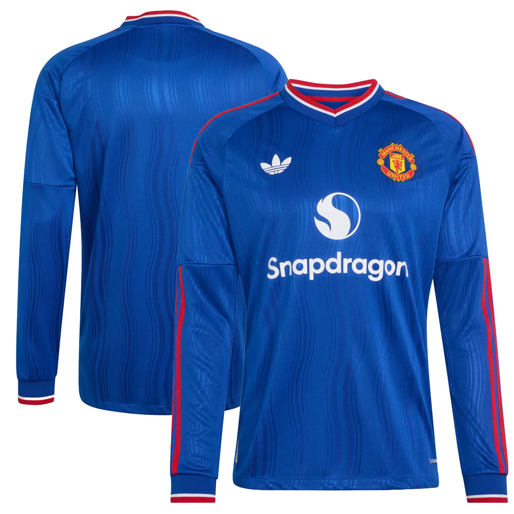 [Long Sleeve - Player Edition] Manchester United 26/27 Away Shirt 