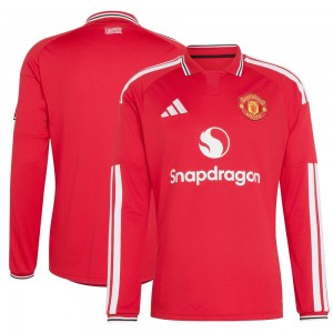[Long Sleeve - Player Edition] Manchester United 26/27 Home Shirt 