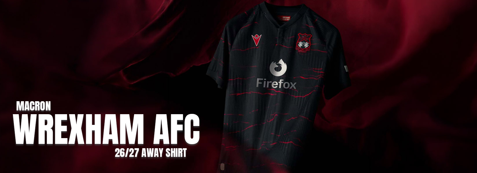 Wrexham AFC 26/27 Away Jersey — Shop Now