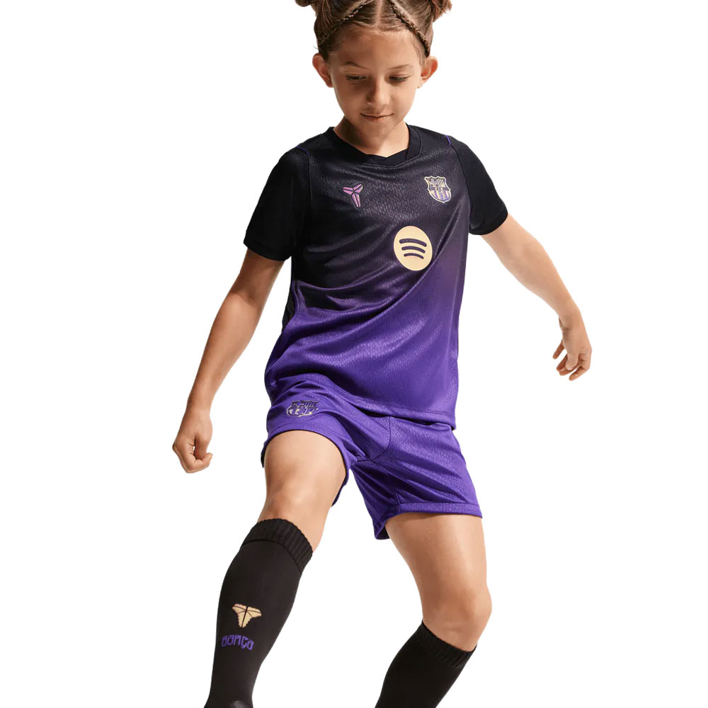 [Little Kids] FC Barcelona 26/27 Away 3-Pieces Kit