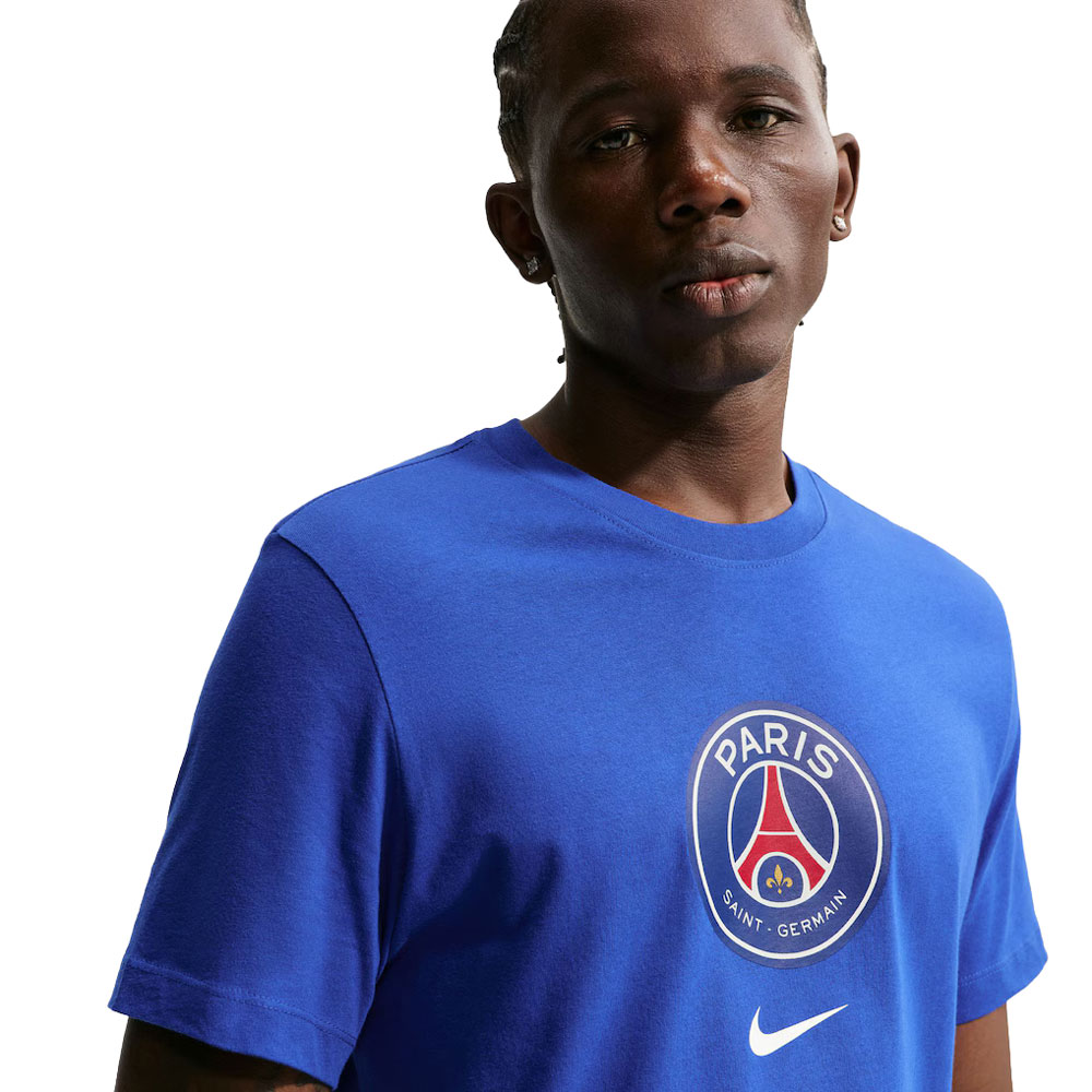 Paris Saint-Germain Soccer T-Shirt - Old Royal Paris Saint-Germain Soccer T-Shirt - Old Royal