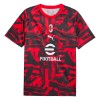 AC Milan 26/27 Warmup Shirt - Red AC Milan 26/27 Warmup Shirt - Red