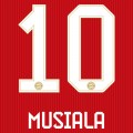 Musiala 10 (Home - White/Gold)