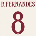 B. Fernandes 8 (Maroon)