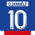 O, Dembélé 10 (Home - White)