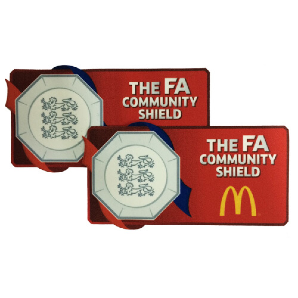 Official FA Community Shield 2015 Patches Official FA Community Shield 2015 Patches