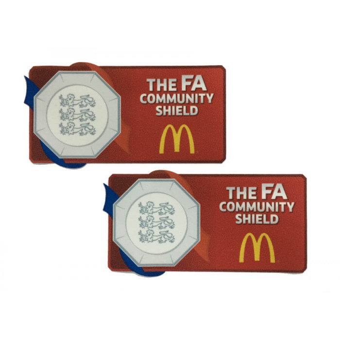 Official FA Community Shield 2016 Patches, Official English Leagues Badges, COMMUNITYSHIELD16, 