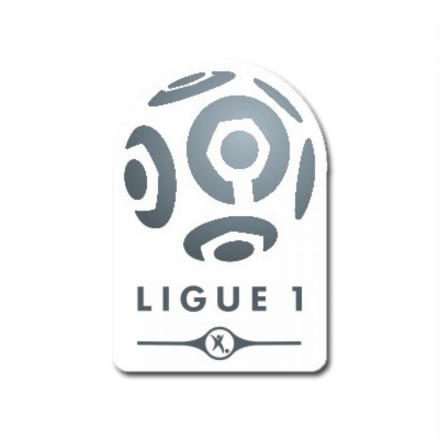 Patch Brodé Ligue 1 80 Ans - Saison 2012/2013, Neuf Sous Blister