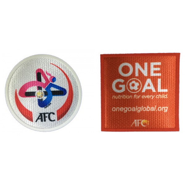 Official AFC Women Futsal 2016 + One Goal Patches