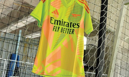 Arsenal 2024/25 Yellow Goalkeeper Shirt