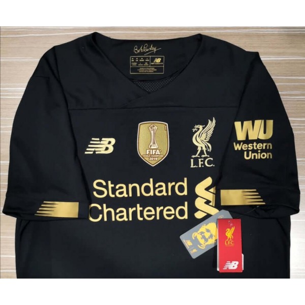LIVERPOOL 2019-20 HOME GOALKEEPER SHIRT WITH CAMPIONE #19