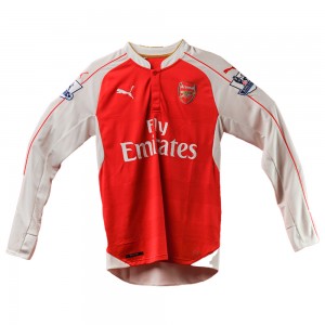 [Long Sleeve] Arsenal 2015/16 Home with Welbeck 23 (EPL Full Set Version) - Size S