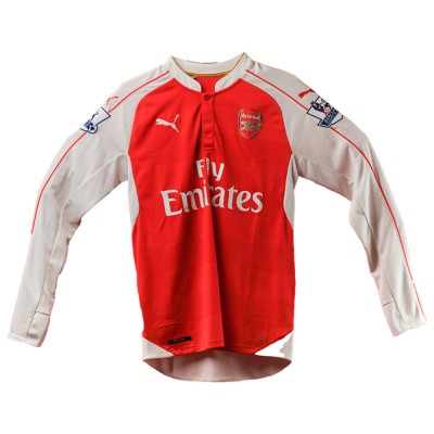 [Long Sleeve] Arsenal 2015/16 Home with Welbeck 23 (EPL Full Set Version) - Size S