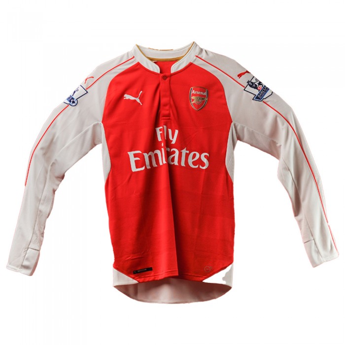 [Long Sleeve] Arsenal 2015/16 Home with Welbeck 23 (EPL Full Set Version) - Size S