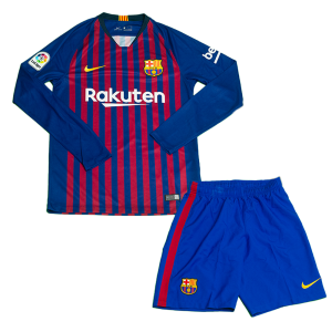 [PRE-OWNED / BNWT] BARCELONA 16/17 HOME WITH MESSI #10 AND SHORTS - S SIZE