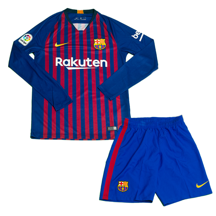 [PRE-OWNED / BNWT] BARCELONA 16/17 HOME WITH MESSI #10 AND SHORTS - S SIZE