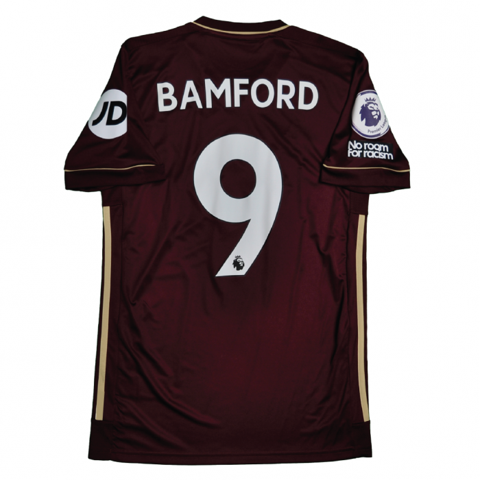 Leeds United 2020/21 Third Shirt With Bamford 9 (Premier League Full Set Version) - Size XS