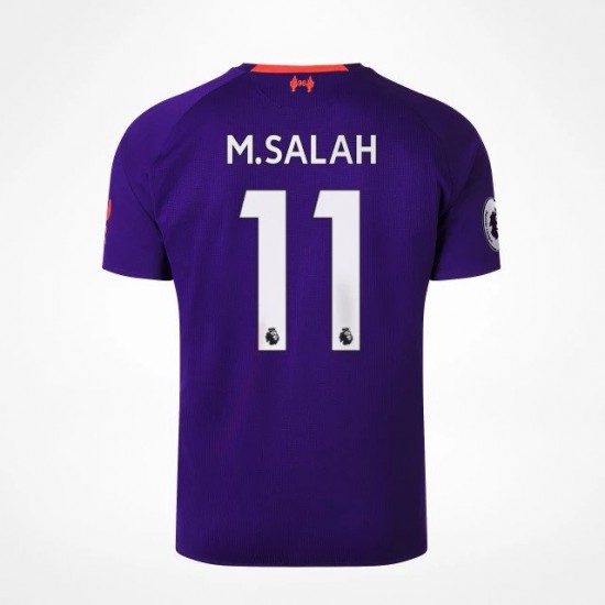 Liverpool 2018/19 Premier League Away Shirt With M. Salah 11