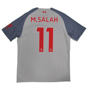 Liverpool 2018/19 Third Shirt With M. Salah 11 - Size S 