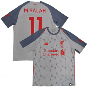 Liverpool 2018/19 Third Shirt With M. Salah 11 - Size S 