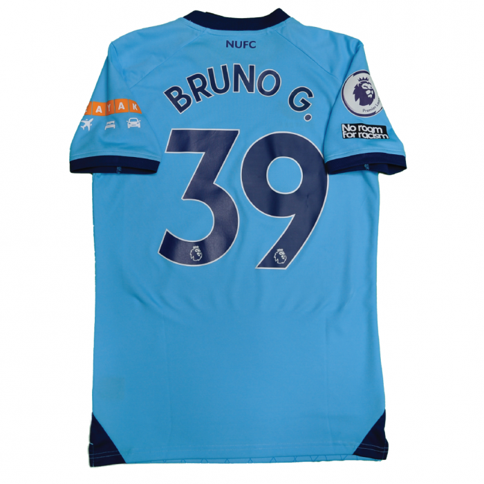 Newcastle United 2021/22 Third Shirt With Bruno G. 39 (Premier League Full Set Version) - Size S 