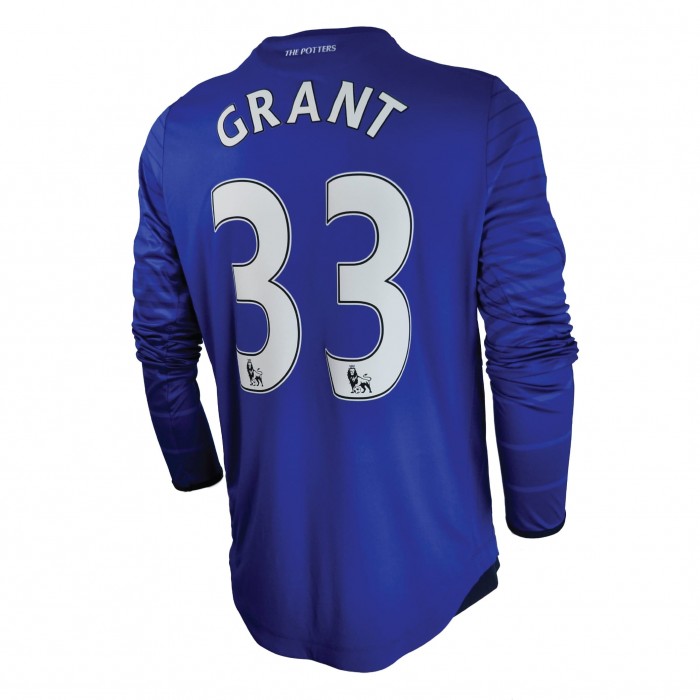 Stoke City 2016/17 Goalkeeper Shirt With Grant 33  - Size L