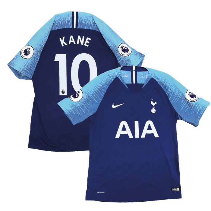 [Player Edition] Tottenham Hotspur 2018/19 Vaporknit Away Shirt With Kane 10 (Premier League Full Set Version) - Size L 