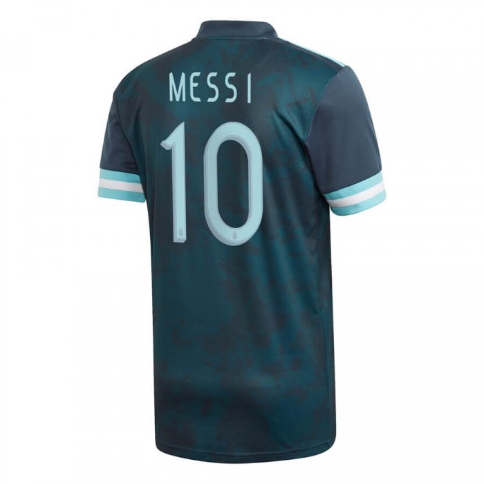 Argentina 2021 Away Shirt With Messi 10 Name and Numbering, Soccer Jerseys, GE5473, Adidas