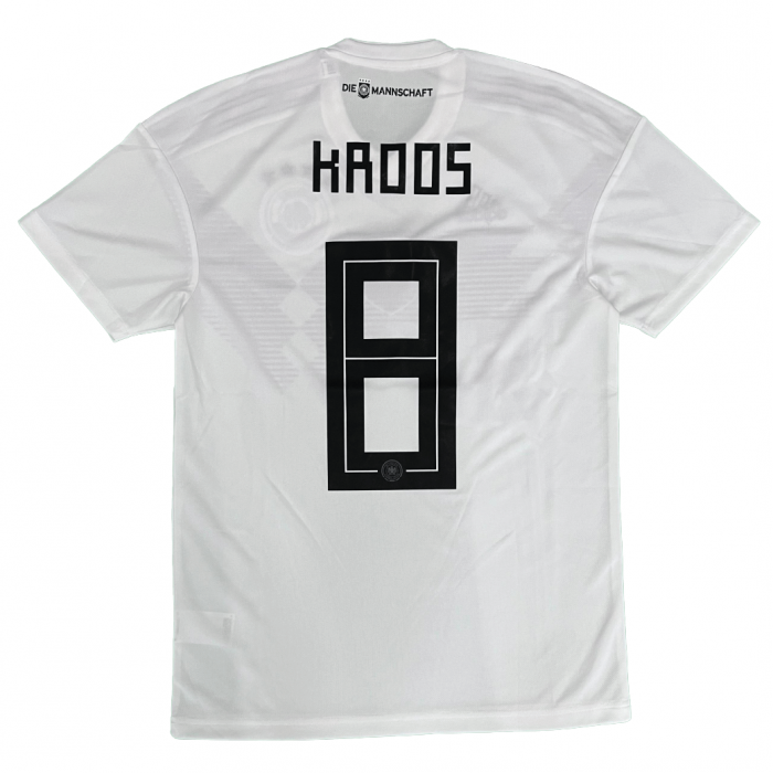 Germany 2018 Home Shirt With Kroos 8 - Size S