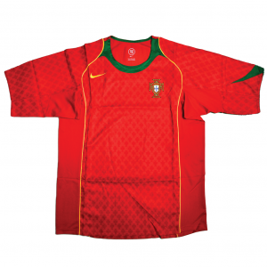 Portugal 2004 Home Shirt - Size L