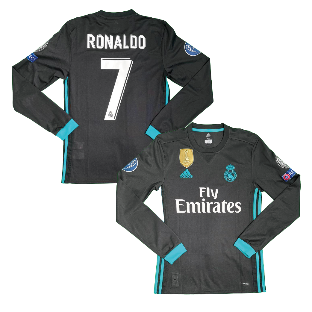 real madrid jersey 2017 18 long sleeve