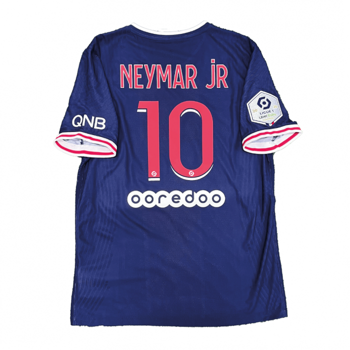 [Player Edition] Paris Saint-Germain 2020/21 Vaporknit Home Shirt With Neymar Jr 10 (Ligue 1 Full Set Version) - Size L 