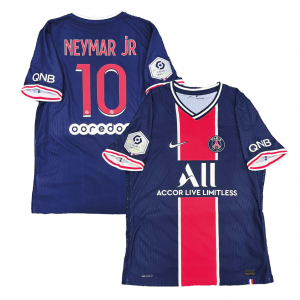 [Player Edition] Paris Saint-Germain 2020/21 Vaporknit Home Shirt With Neymar Jr 10 (Ligue 1 Full Set Version) - Size L 