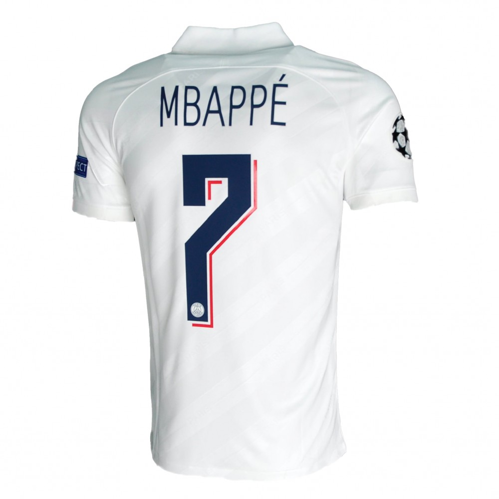 Paris Saint-Germain 2019/20 Third Shirt With Mbappe #7